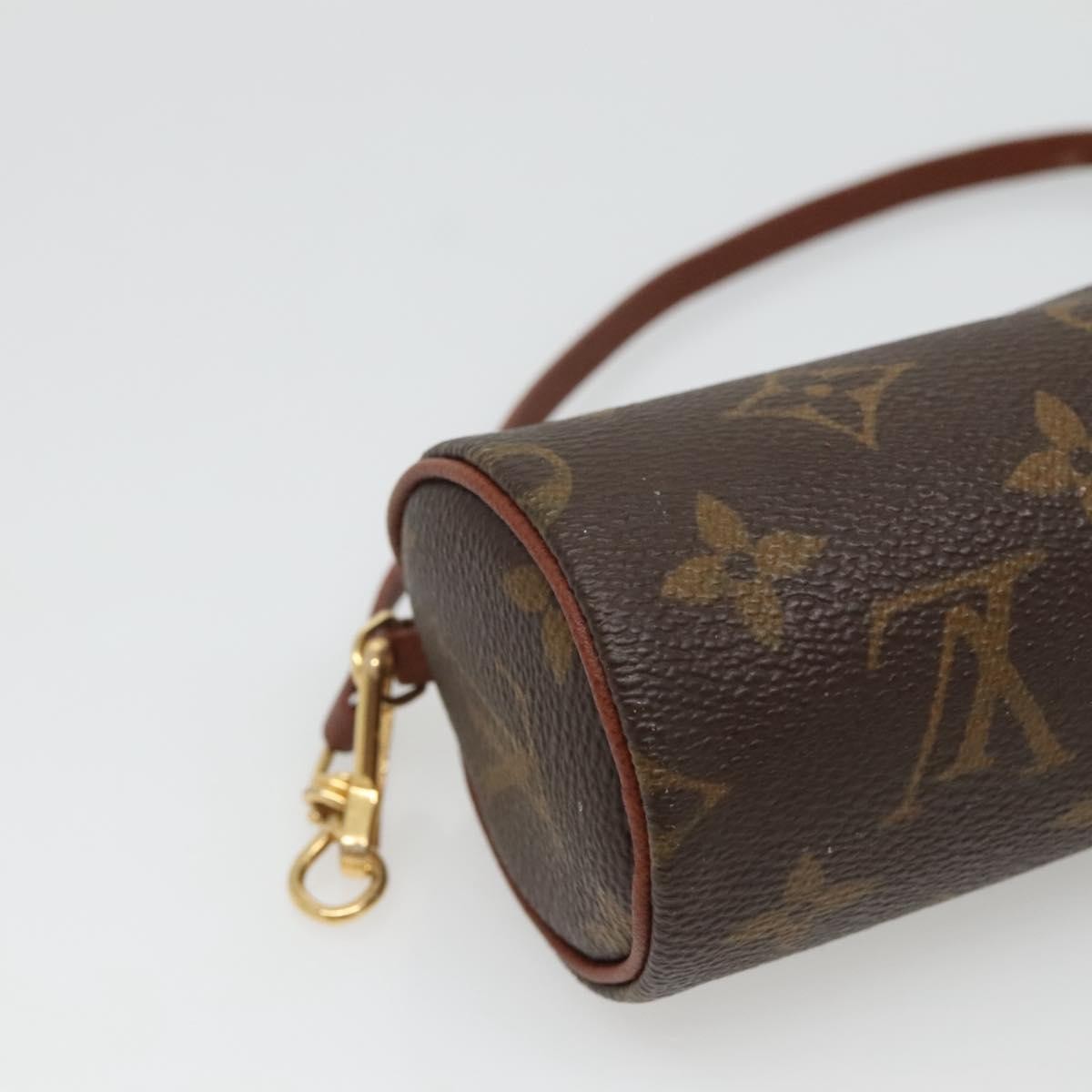 Louis Vuitton Papillon Pochette Monogram Canvas, BROWN, CANVAS, Handbag