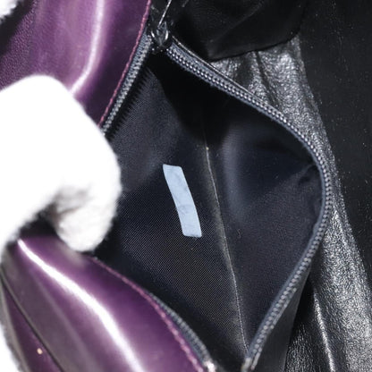 Chanel Wallet on Chain Quilted Velvet, Purple, Velvet, Handbag