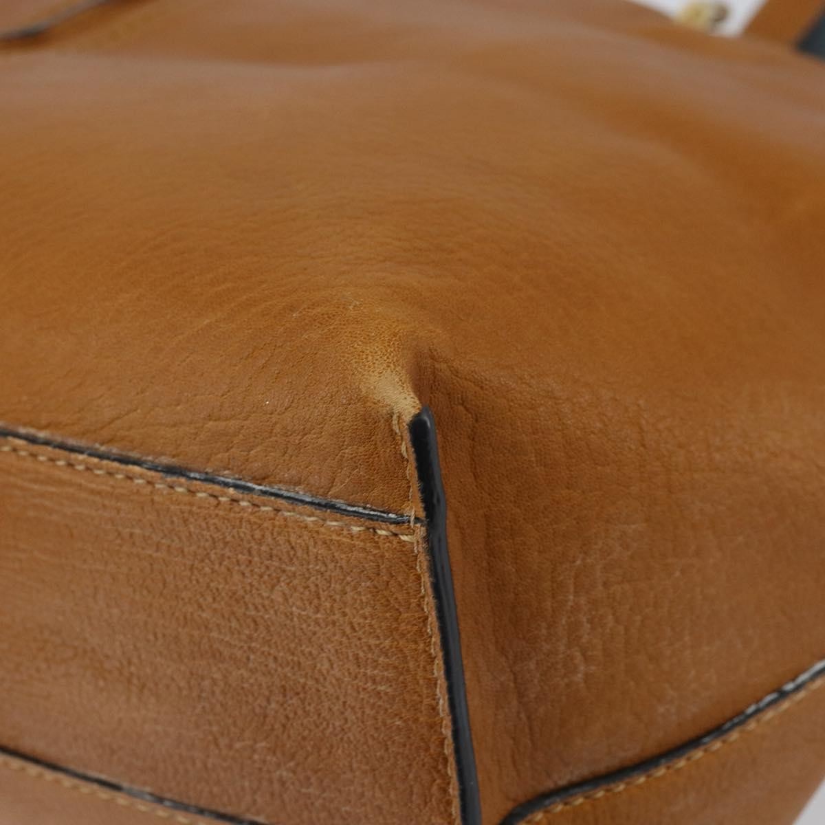 Chloe Keri Tote Leather, BROWN, LEATHER, Tote bag