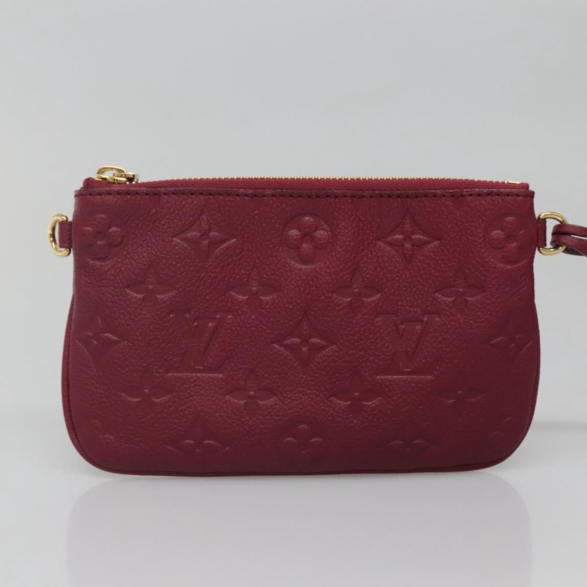 Louis Vuitton Citadine Handbag Monogram Empreinte Leather, PURPLE, LEATHER, Tote bag
