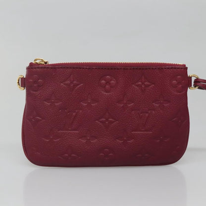 Louis Vuitton Citadine Handbag Monogram Empreinte Leather, PURPLE, LEATHER, Tote bag