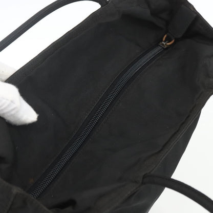 Prada Vintage Zip Tote Tessuto, BLACK, NYLON, Tote bag