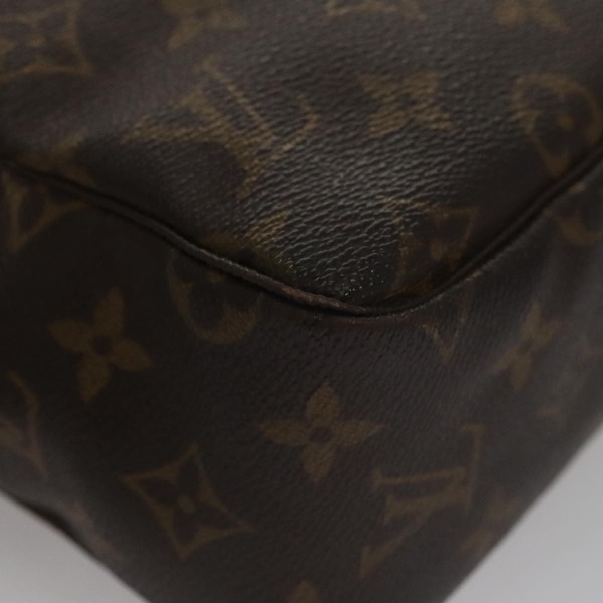 Louis Vuitton Trousse Toiletry Pouch Monogram Canvas, BROWN, CANVAS, Toiletry Case