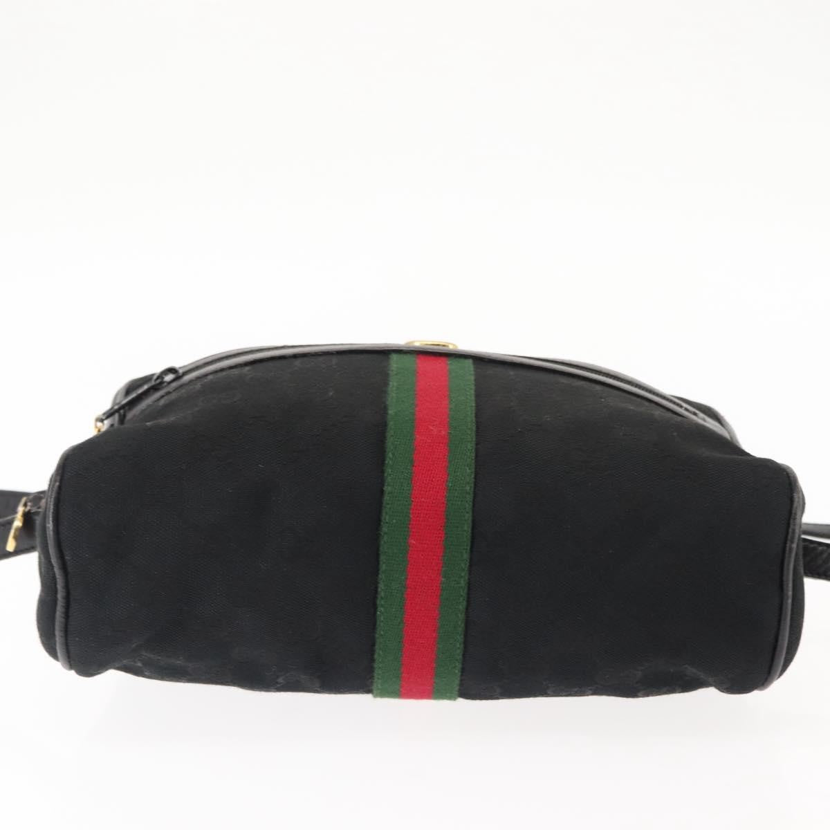 Gucci Ophidia Shoulder Bag GG Coated Canvas, BLACK, CANVAS, Shoulder bag