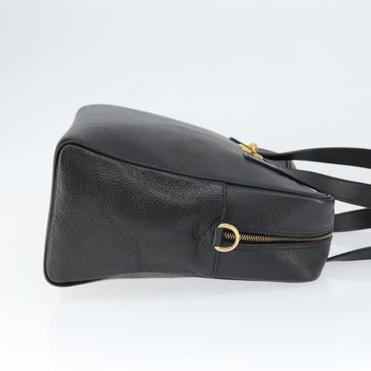 Celine Handbag Leather, BLACK, LEATHER, Handbag