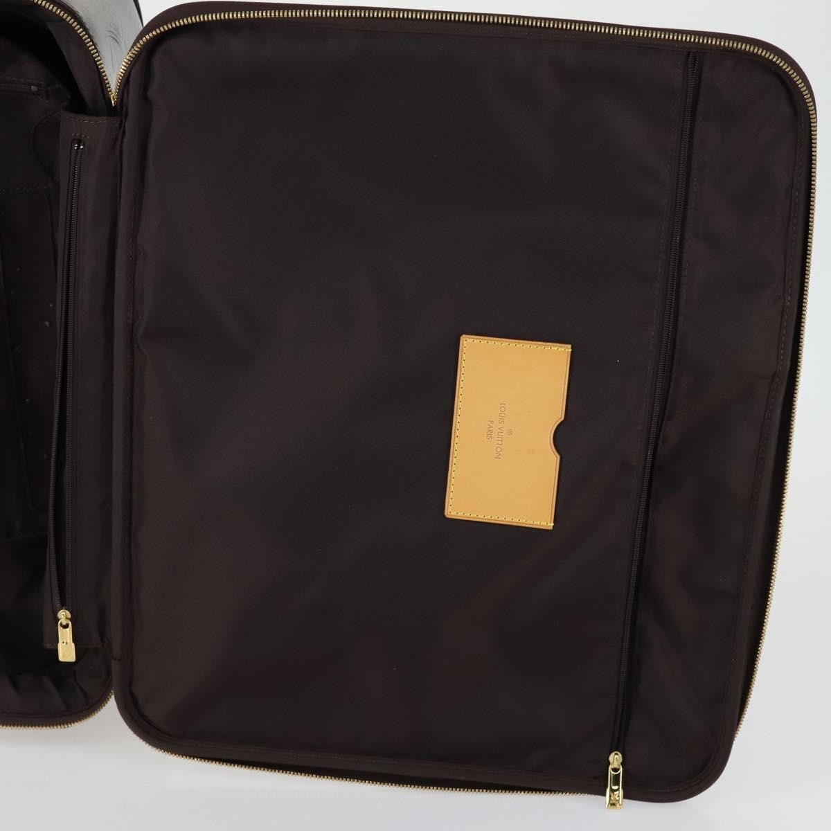 Louis Vuitton Pegase Luggage Monogram Vernis, BROWN, PATENT_LEATHER, Travel bag