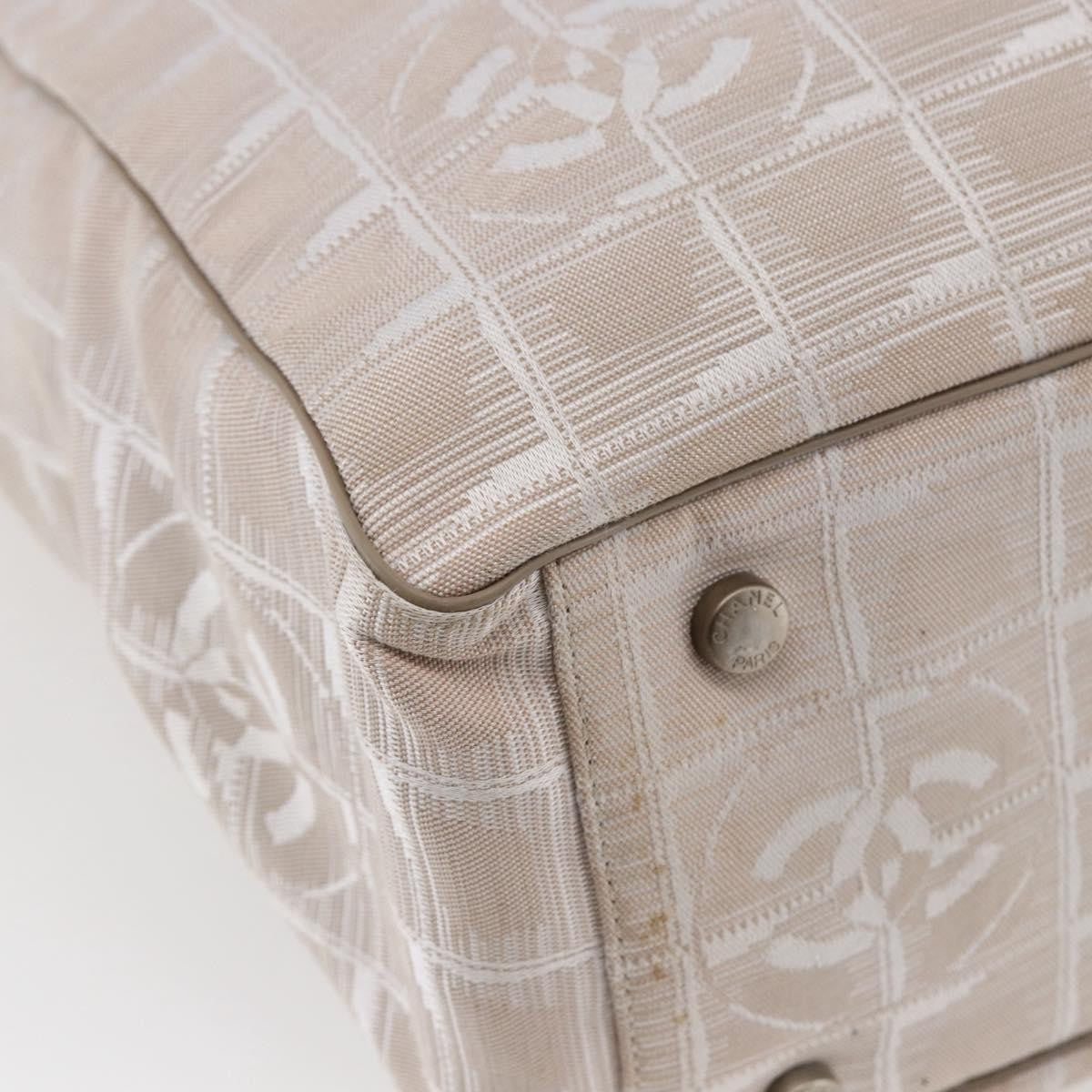 Chanel Travel Line Tote Nylon, PINK, CANVAS, Tote bag