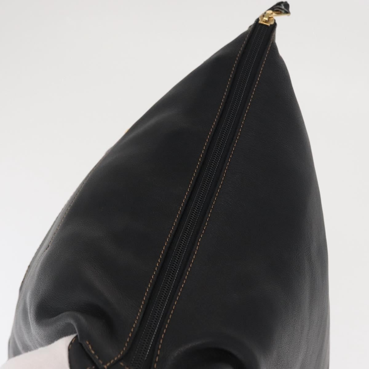 Loewe Anton Backpack Leather, Black, Leather, Backpack