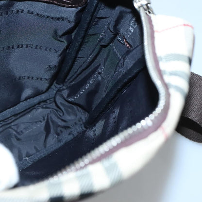 Burberry Zip Messenger Bag Nylon, BEIGE, NYLON, Shoulder bag