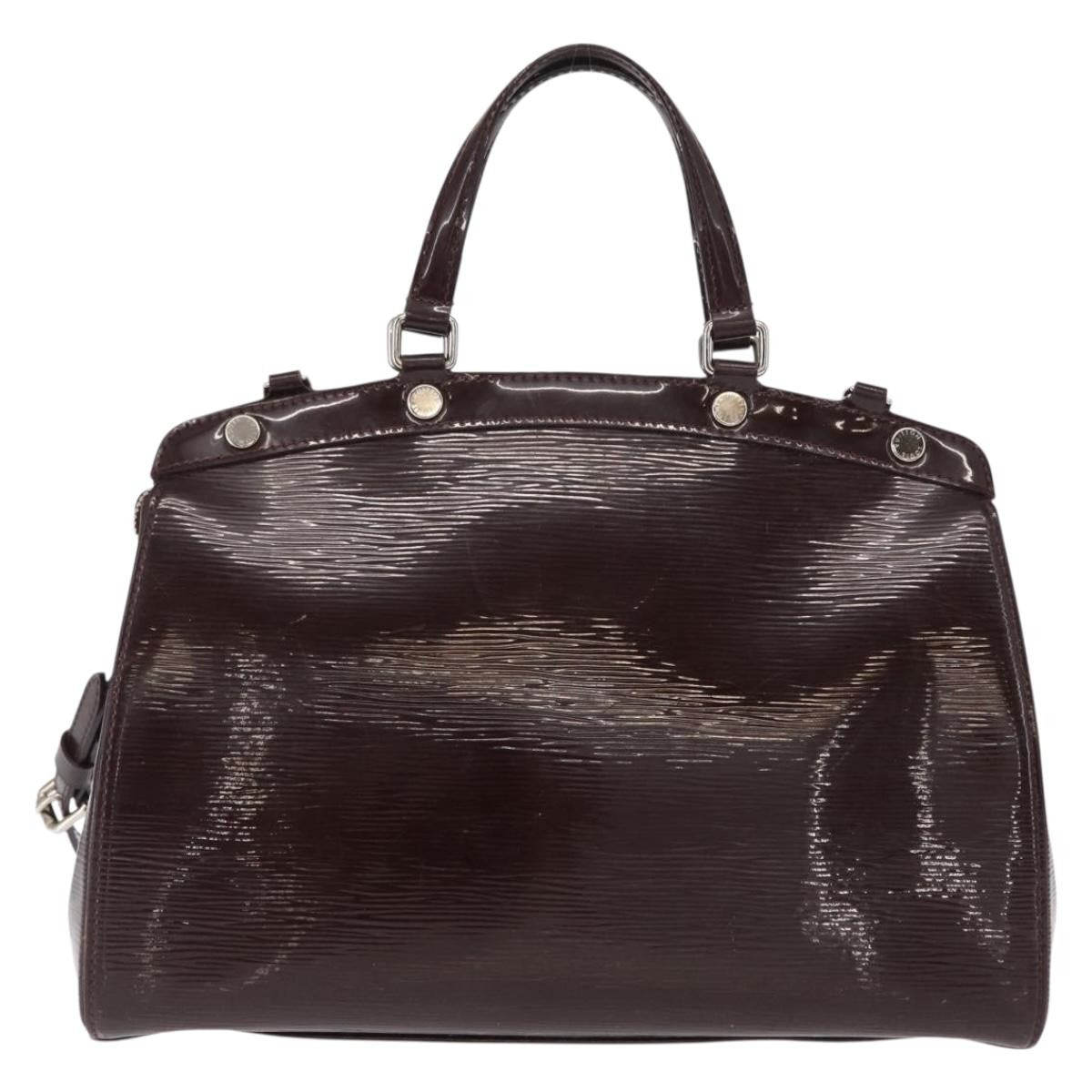 Louis Vuitton Brea Handbag Electric Epi Leather, PURPLE, LEATHER, Handbag