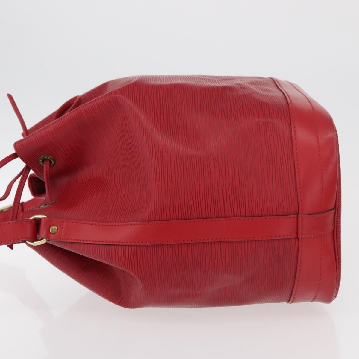 Louis Vuitton Noe Handbag Epi Leather, Red, Leather, Shoulder Bag