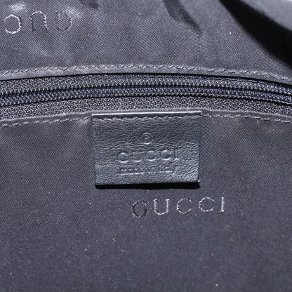 Gucci Vintage Attache Shoulder Bag Leather, BLACK, LEATHER, Shoulder bag