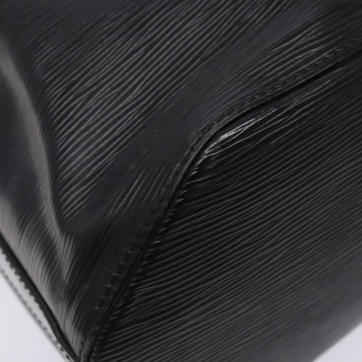 Louis Vuitton Vintage Sac d'Epaule Handbag Epi Leather, BLACK, LEATHER, Handbag