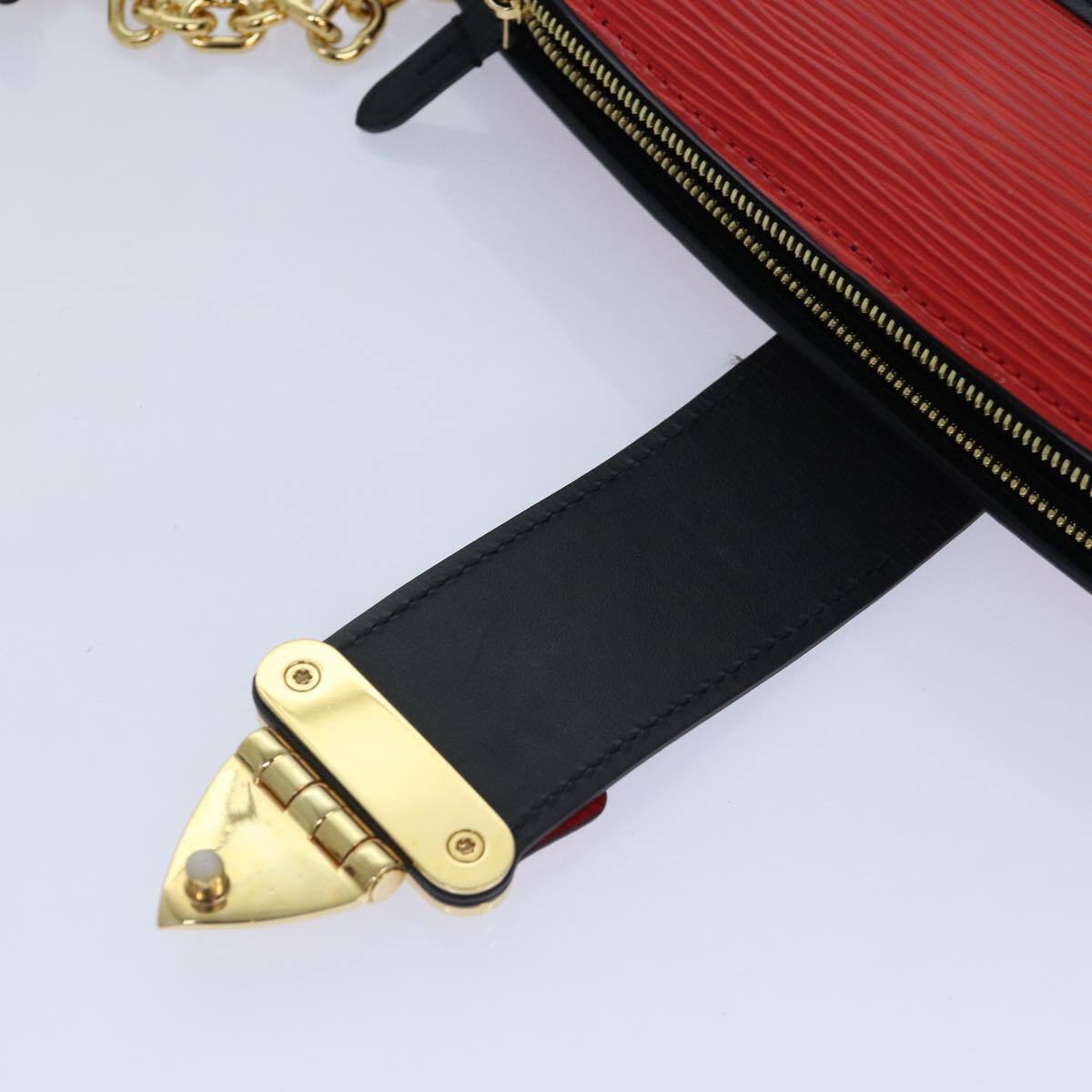 Louis Vuitton Trunk Clutch Epi Leather, RED, LEATHER, Clutche & pouche