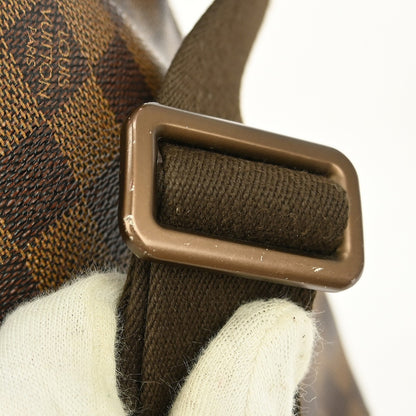 Louis Vuitton Brooklyn Handbag Damier, BROWN, CANVAS, Shoulder bag