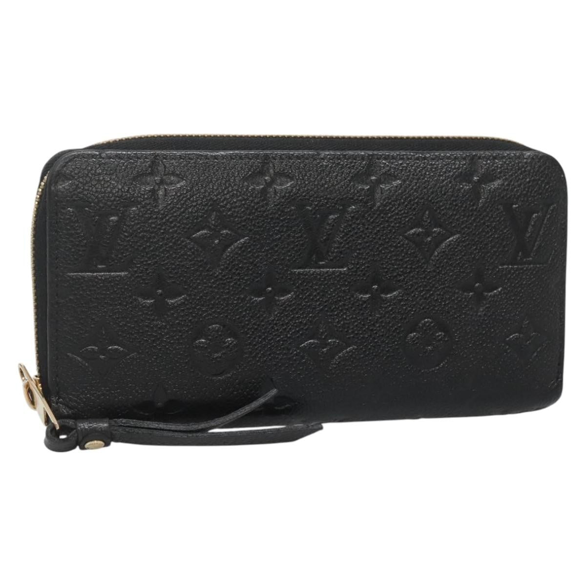 Louis Vuitton Portefeuille zippy Monogramme Empreinte Monogramme Empreinte, BLACK, LEATHER, Wallets