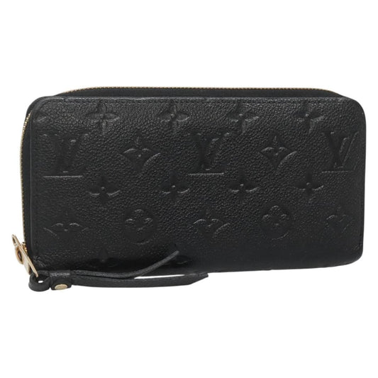 Louis Vuitton Portefeuille zippy Monogramme Empreinte Monogramme Empreinte, BLACK, LEATHER, Wallets