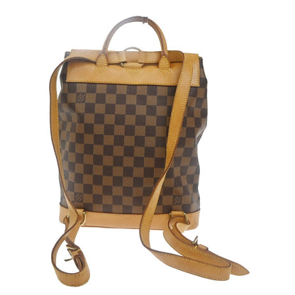Louis Vuitton Arlequin Backpack Damier, BROWN, CANVAS, Backpack