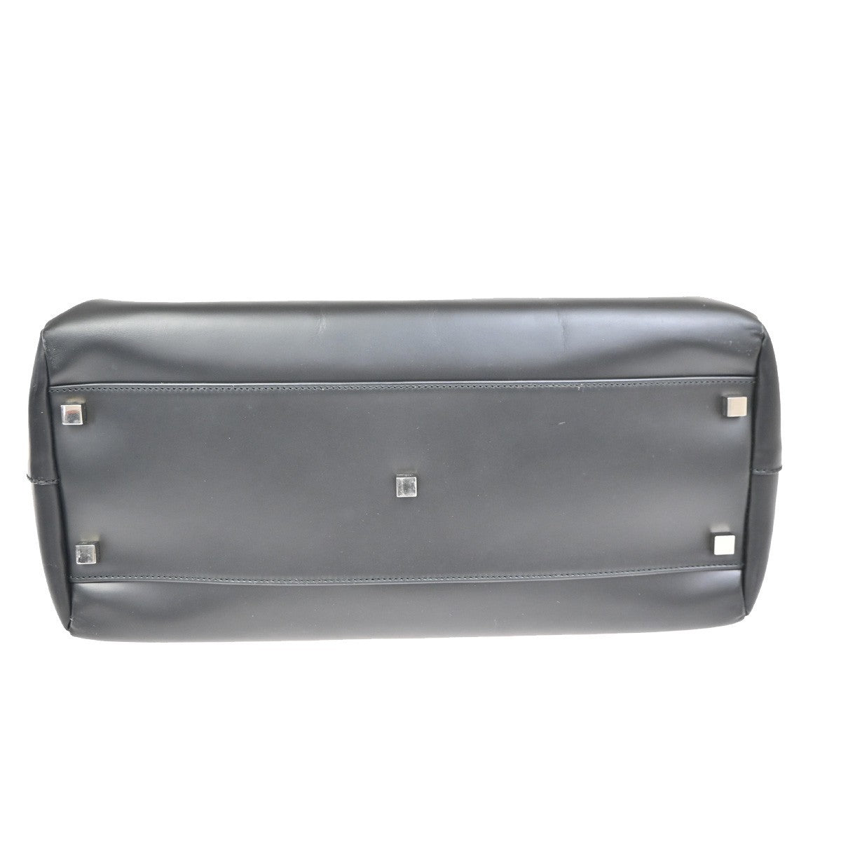 Gucci Vintage Boston Bag Leather, BLACK, LEATHER, Travel bag