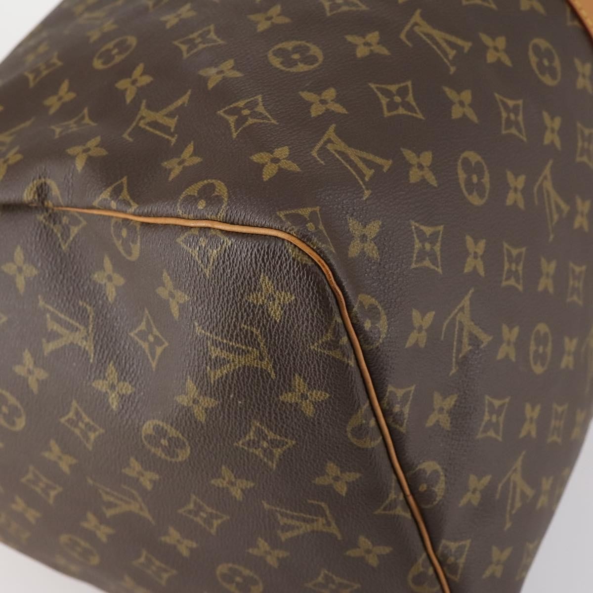 Louis Vuitton Keepall Bag Monogram Canvas, BROWN, CANVAS, Travel bag