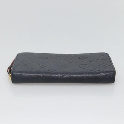 Louis Vuitton Portefeuille zippy Monogramme Empreinte Monogramme Empreinte, NAVY, LEATHER, Wallets
