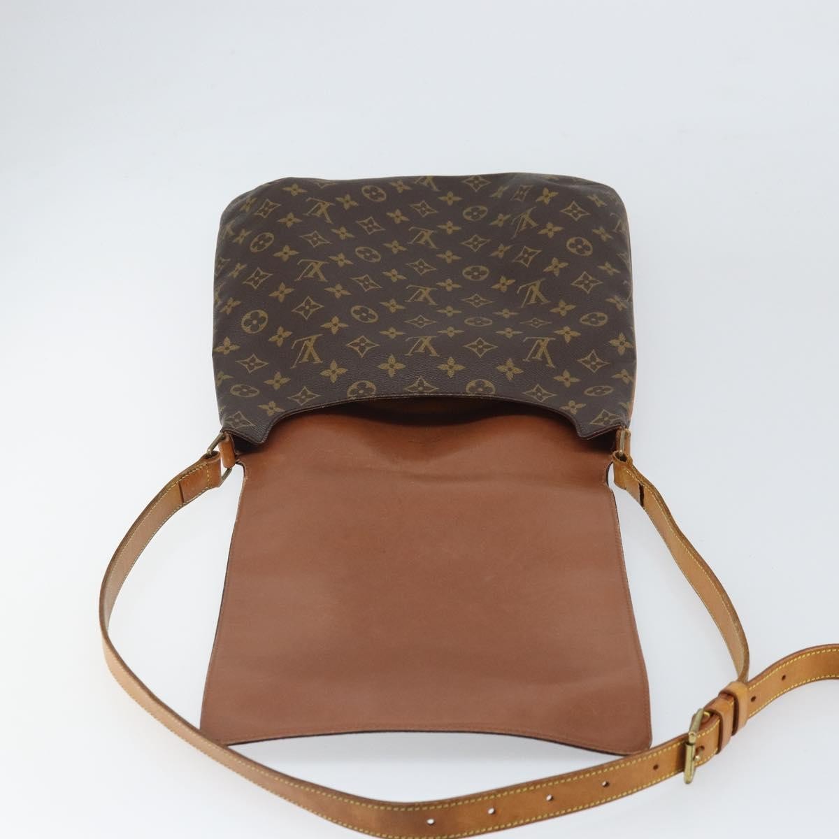 Louis Vuitton Musette Salsa Handbag Monogram Canvas, BROWN, CANVAS, Shoulder bag