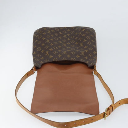 Louis Vuitton Musette Salsa Handbag Monogram Canvas, BROWN, CANVAS, Shoulder bag