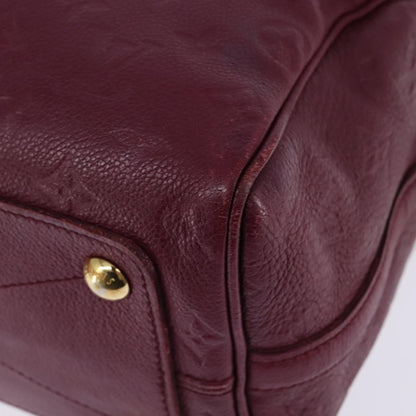 Louis Vuitton Speedy Bandouliere Bag Monogram Empreinte Leather, PURPLE, LEATHER, Handbag