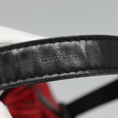 Louis Vuitton Petit Noe Handbag Two Tone Epi Leather, RED, LEATHER, Handbag