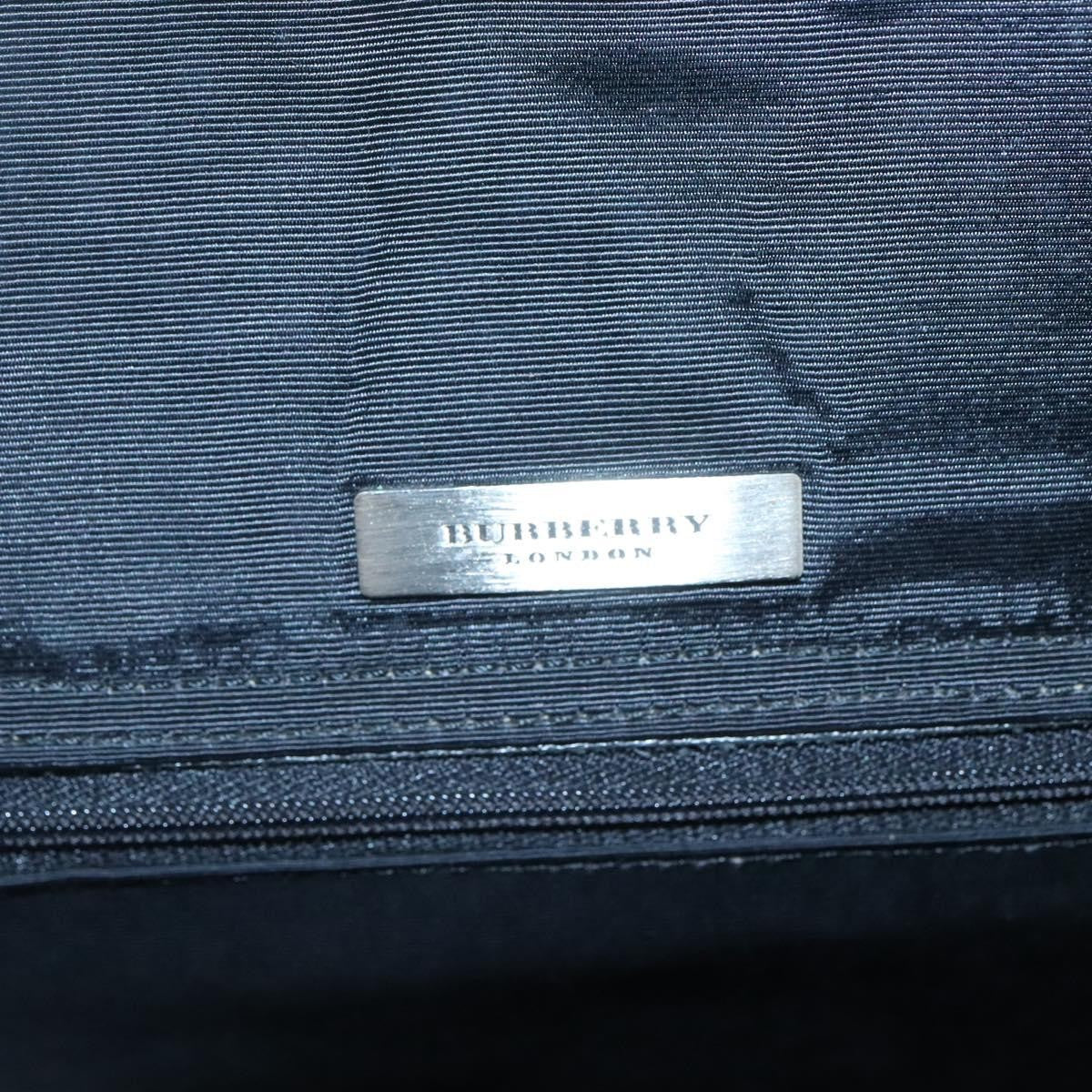 Burberry Nova Check Tote Canvas and Leather, BLACK, LEATHER, Tote bag