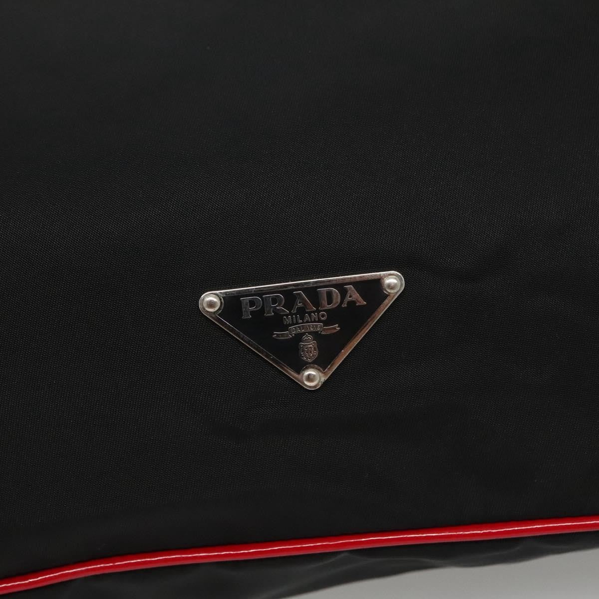 Prada Vintage Tote Tessuto, BLACK, NYLON, Tote bag