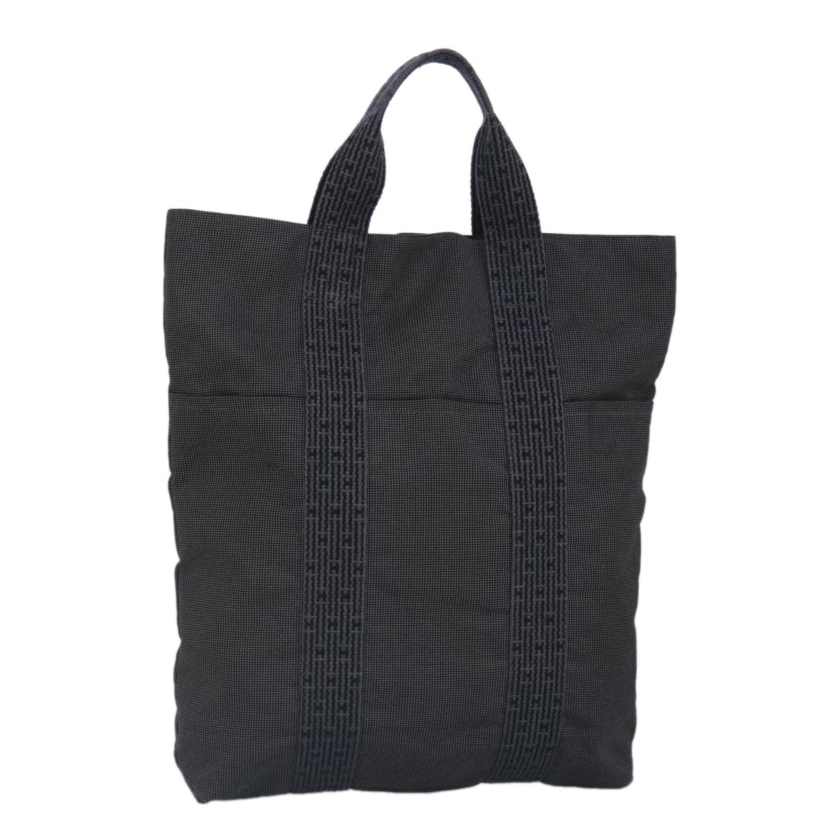 Hermes Fourre-tout Herline Fourre-tout Herline, Gray, Nylon, Tote Bag