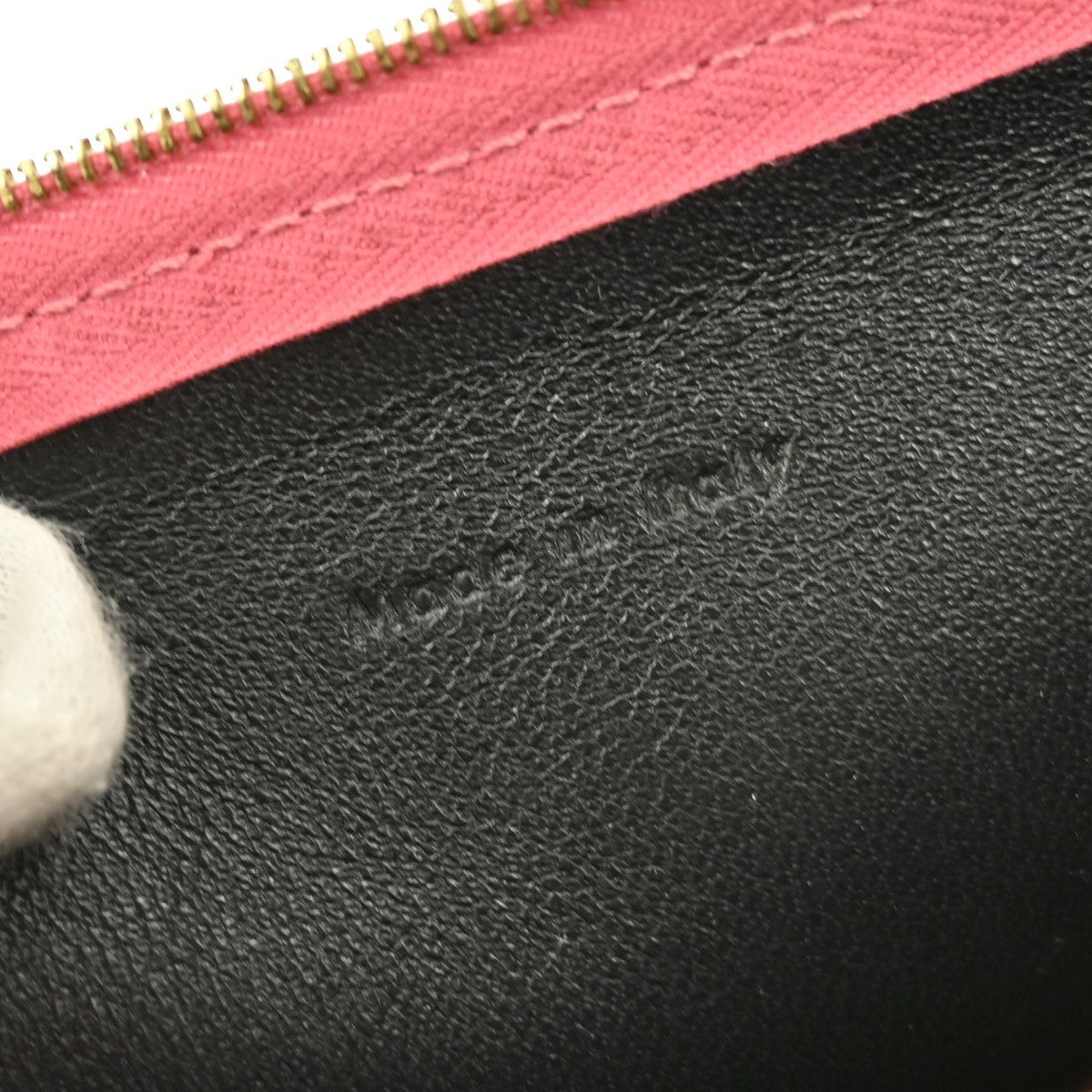 Celine Pocket Clutch on Chain Leather, MULTICOLOUR, LEATHER, Clutche & pouche