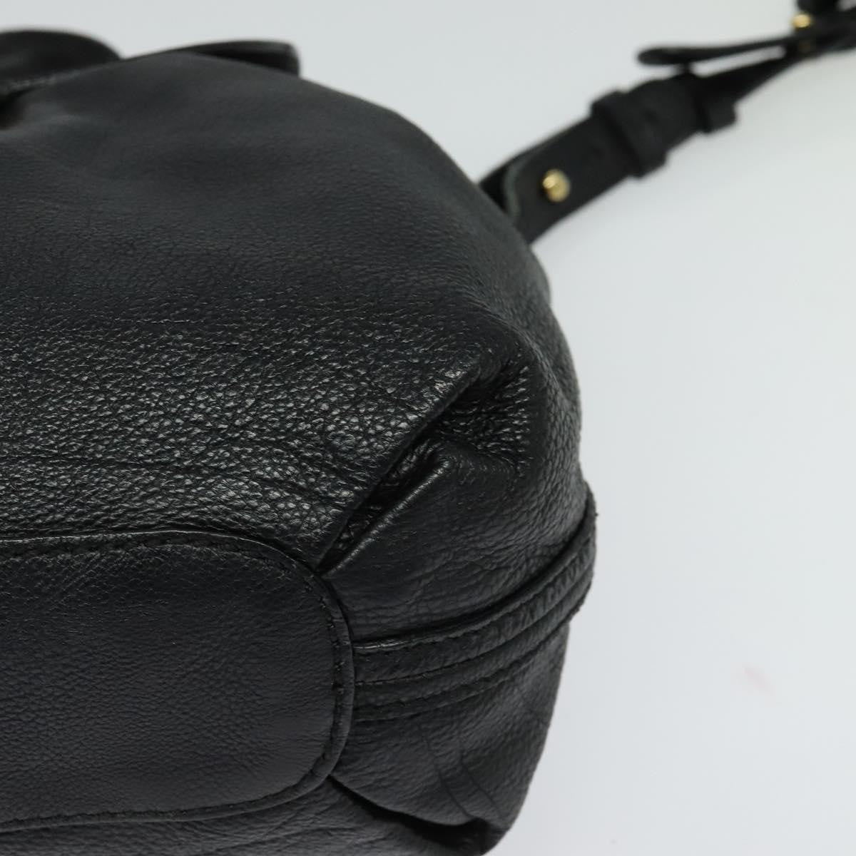 Chloe Elsie Satchel Leather, BLACK, LEATHER, Handbag