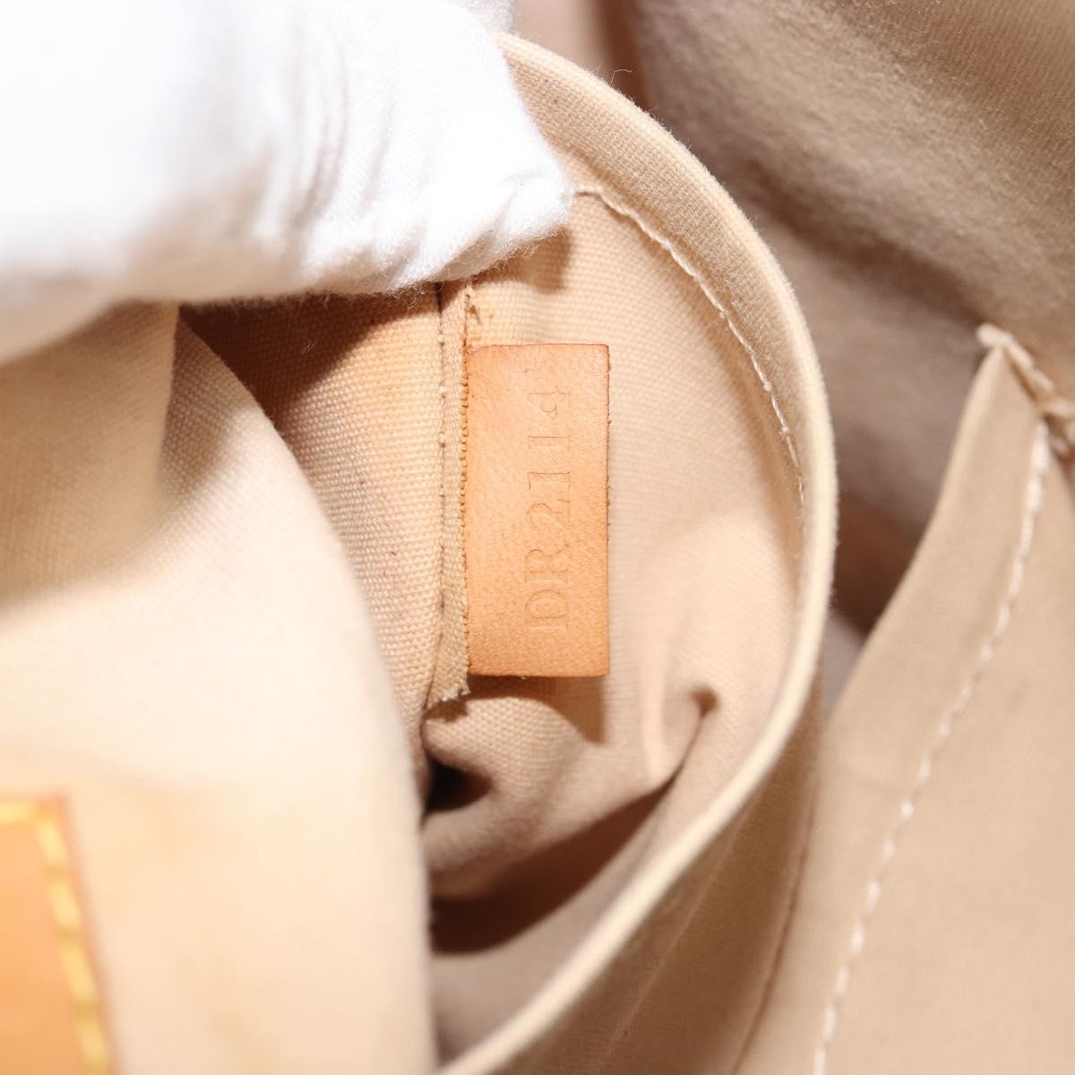 Louis Vuitton Montebello Handbag Monogram Vernis, Beige, Patent Leather, Handbag
