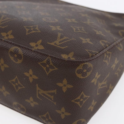 Louis Vuitton Looping Handbag Monogram Canvas, BROWN, CANVAS, Shoulder bag