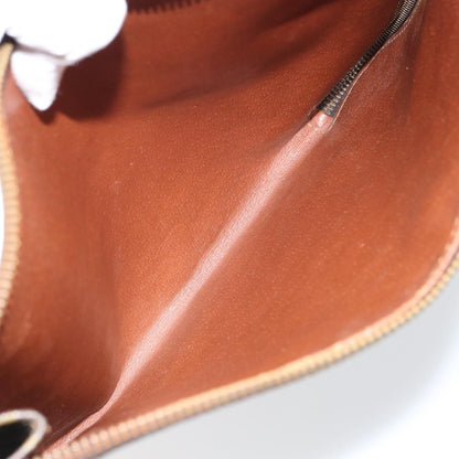 Louis Vuitton Poche Documents Monogram Canvas, BROWN, CANVAS, Clutche & pouche