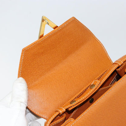 Valentino Garavani Vintage shoulder bag Leather, BROWN, LEATHER, Shoulder bag