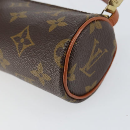 Louis Vuitton Papillon Pochette Monogram Canvas, BROWN, CANVAS, Clutche & pouche