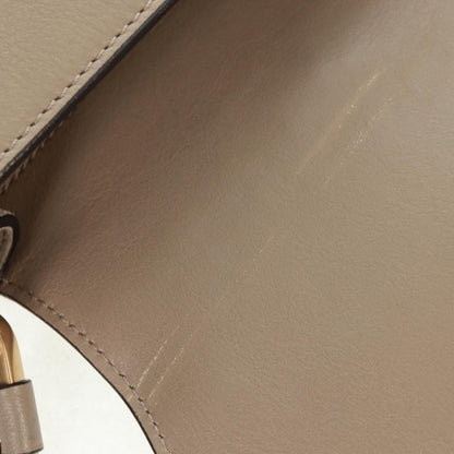 Chloe Nile Crossbody Bag Leather, BEIGE, LEATHER, Shoulder bag