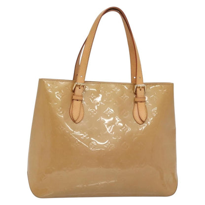 Louis Vuitton Brentwood Handbag Monogram Vernis, BROWN, PATENT_LEATHER, Shoulder bag