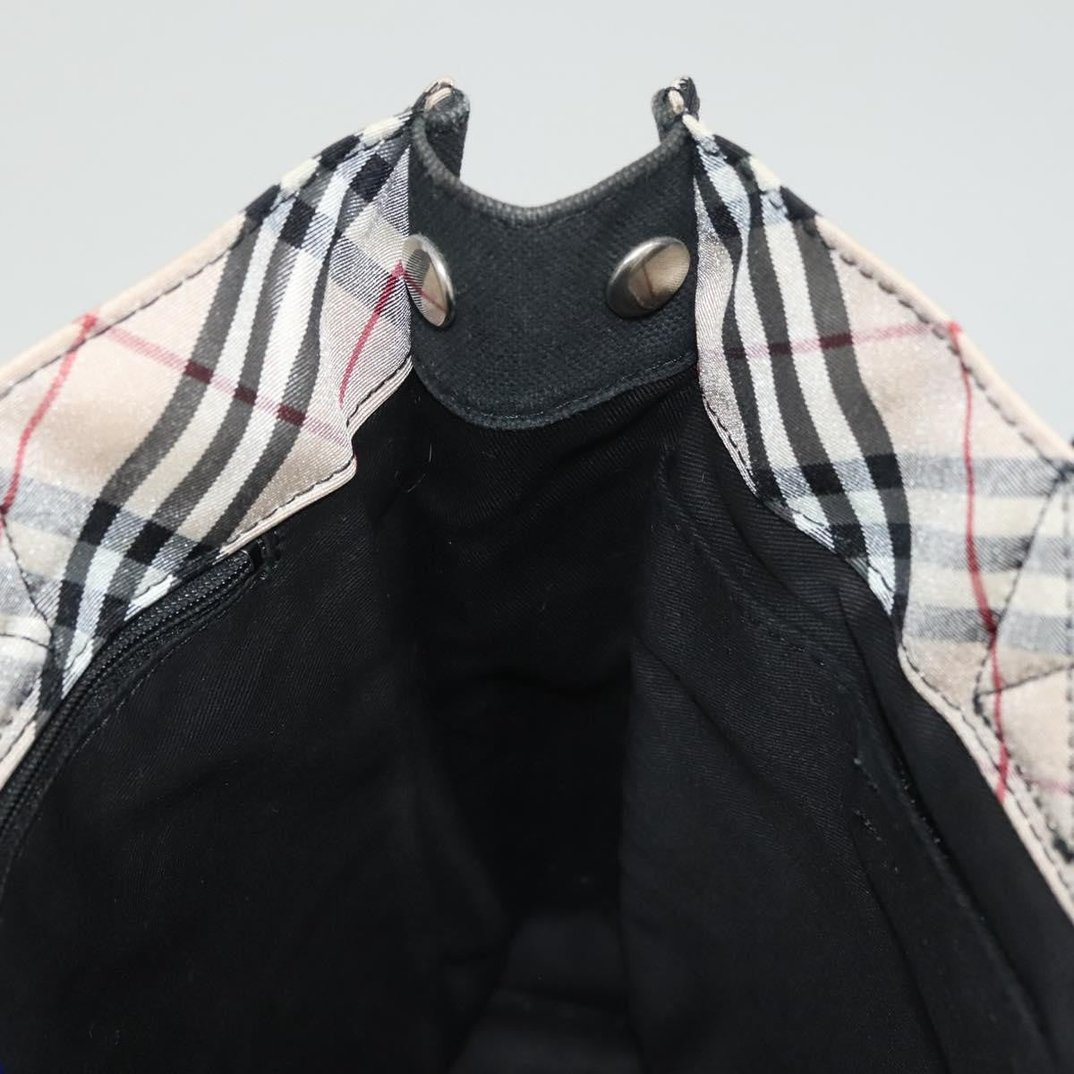 Burberry Nova Check Tote canvas check pattern, BLACK, CANVAS, Tote bag