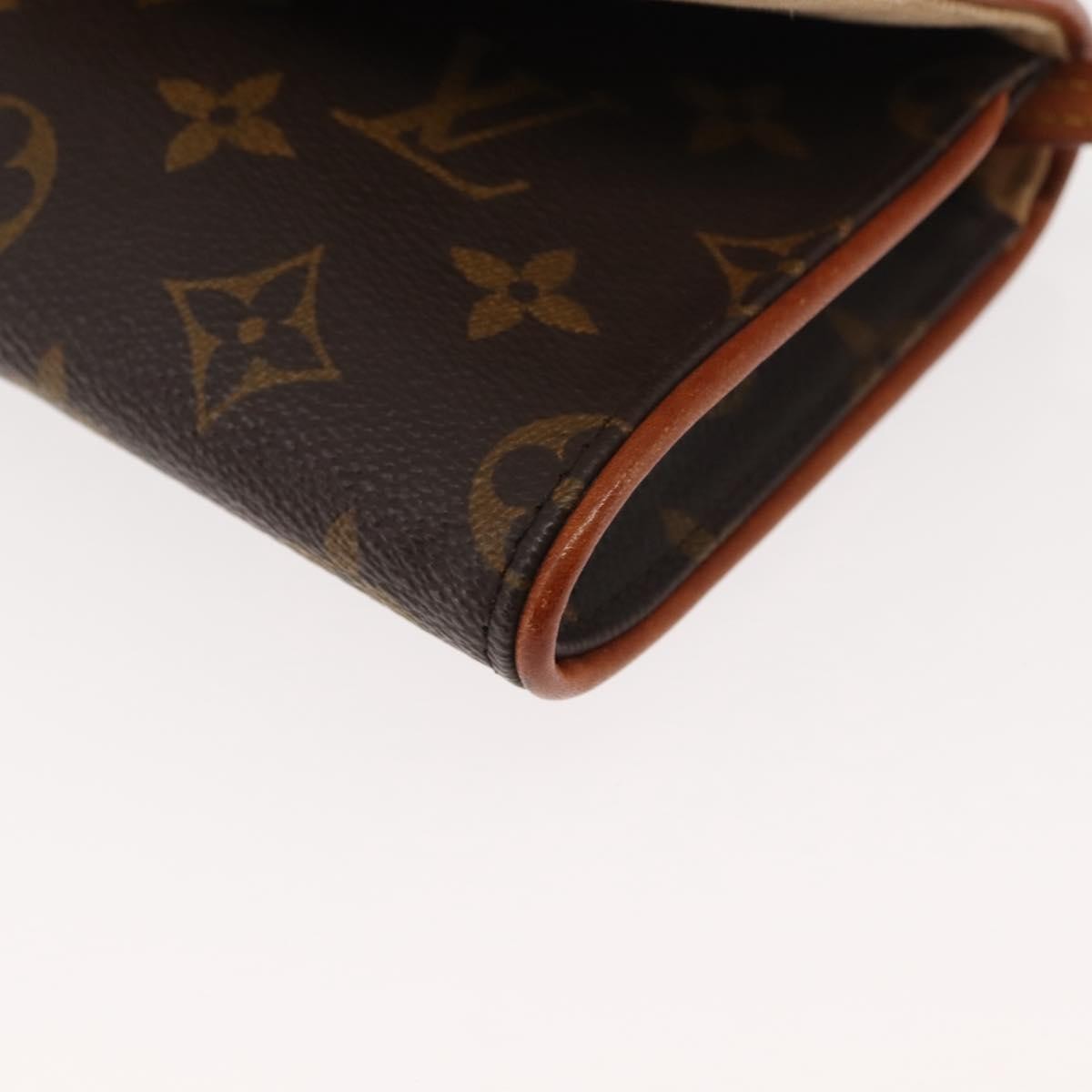 Louis Vuitton Twin Handbag Monogram Canvas, BROWN, CANVAS, Shoulder bag