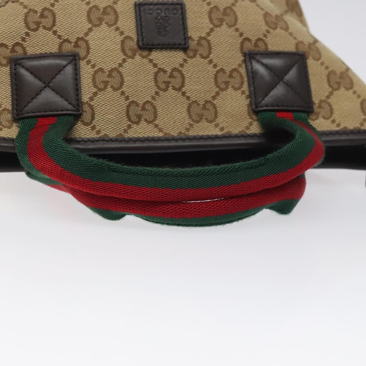 Gucci GG Canvas Bag Canvas, BEIGE, CANVAS, Handbag
