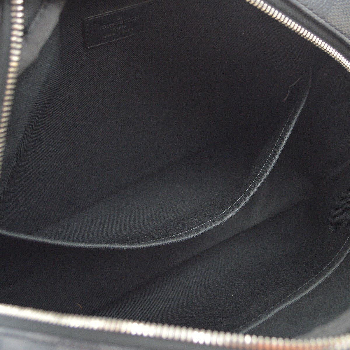Louis Vuitton Dayton Reporter Bag Damier Graphite, BLACK, CANVAS, Shoulder bag
