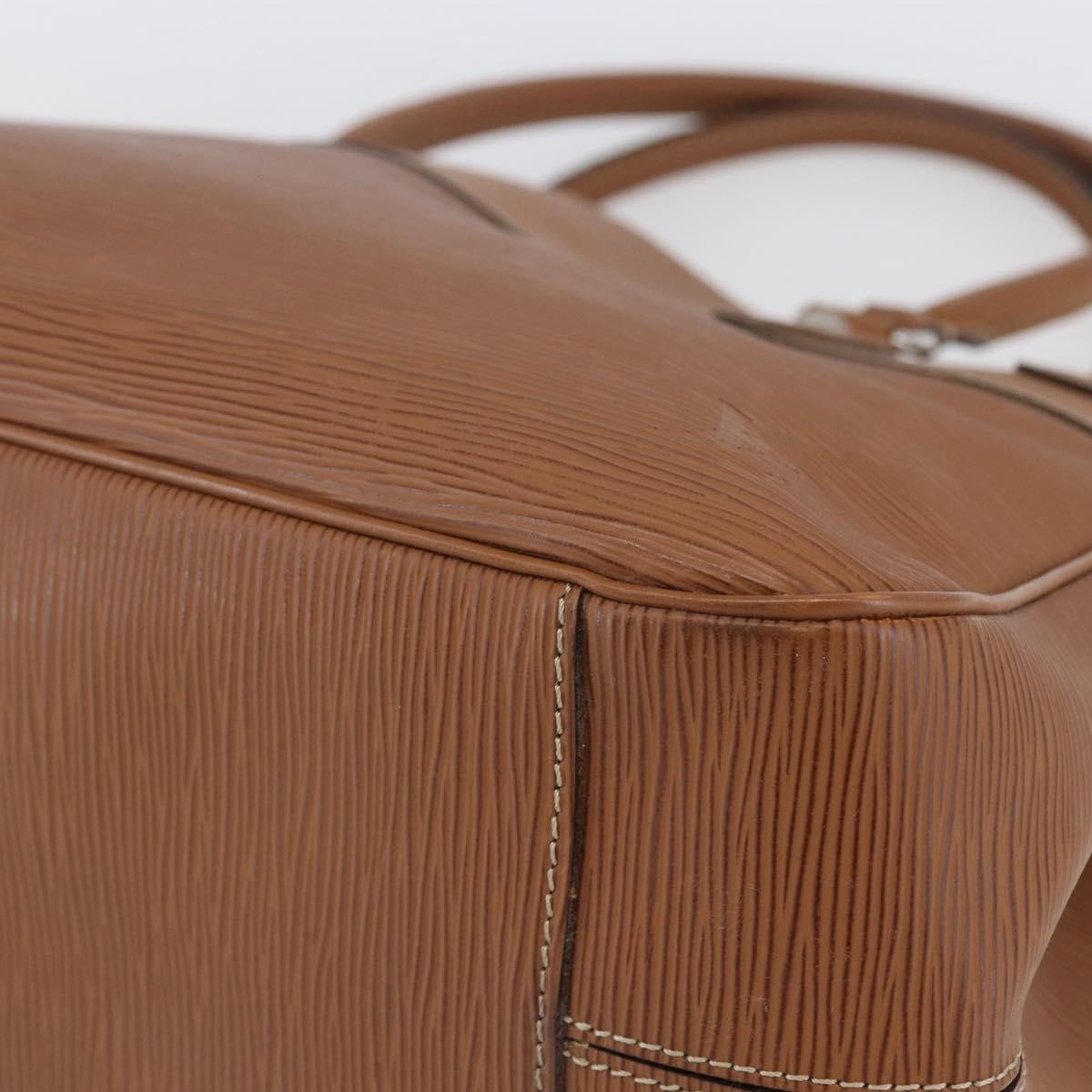 Louis Vuitton Passy Tote Epi Leather, CAMEL, LEATHER, Tote bag