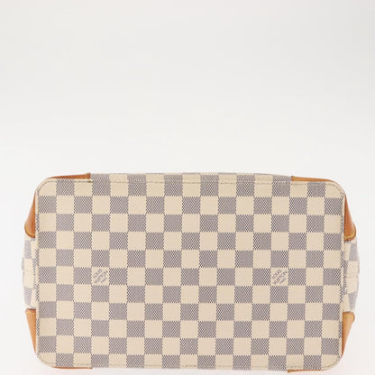 Louis Vuitton Hampstead Handbag Damier, WHITE, CANVAS, Tote bag