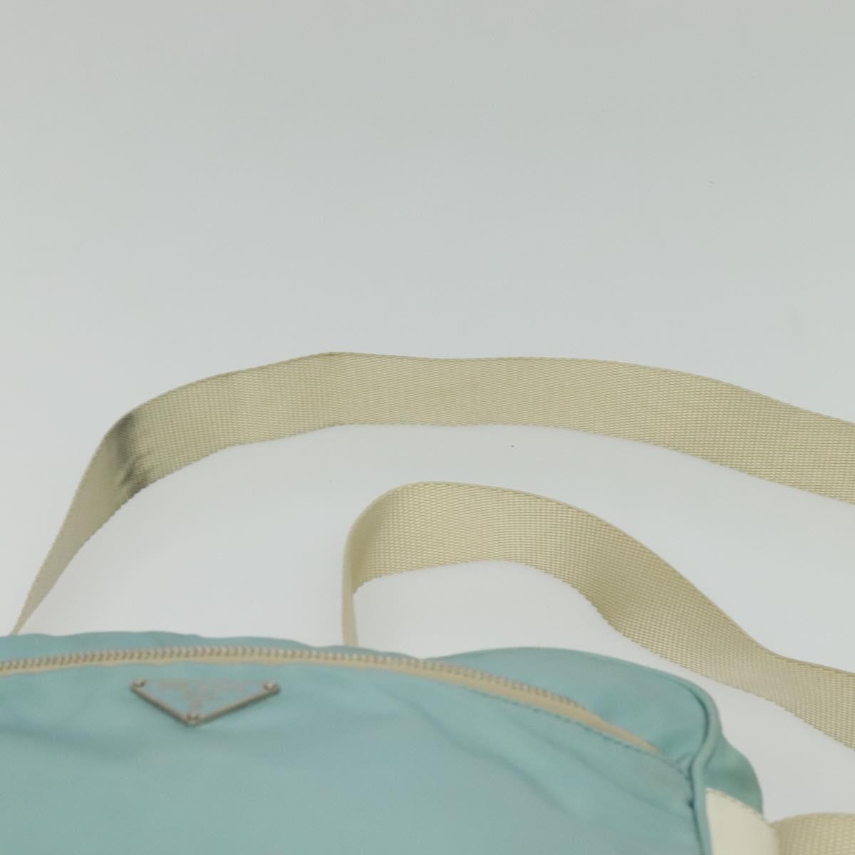 Prada Vintage Shoulder Bag Tessuto, BLUE, NYLON, Shoulder bag