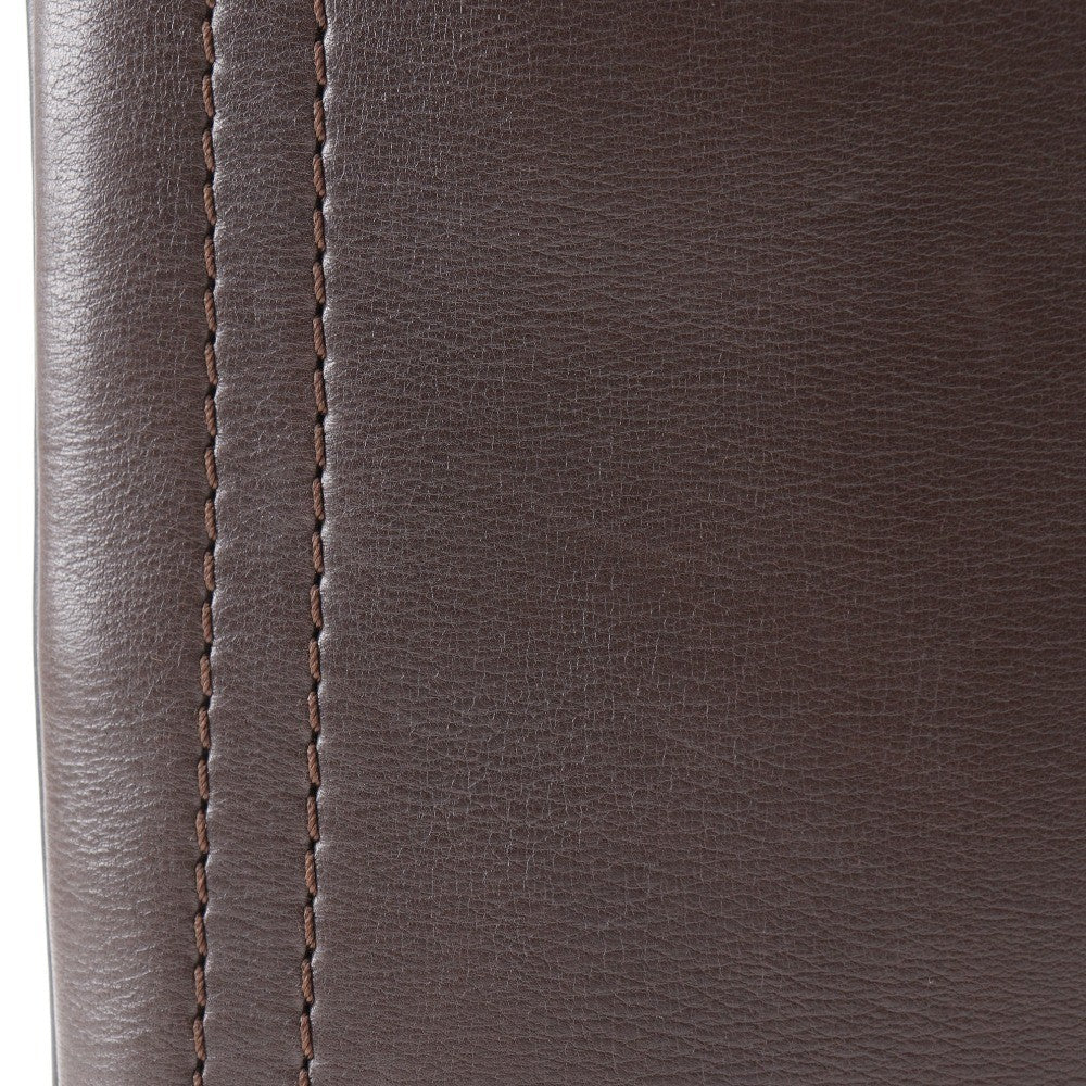 Louis Vuitton Sac Plat Crossbody Bag Utah Leather, BROWN, LEATHER, Shoulder bag