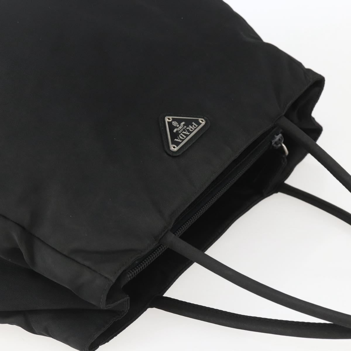 Prada Vintage Tote Tessuto, BLACK, NYLON, Tote bag